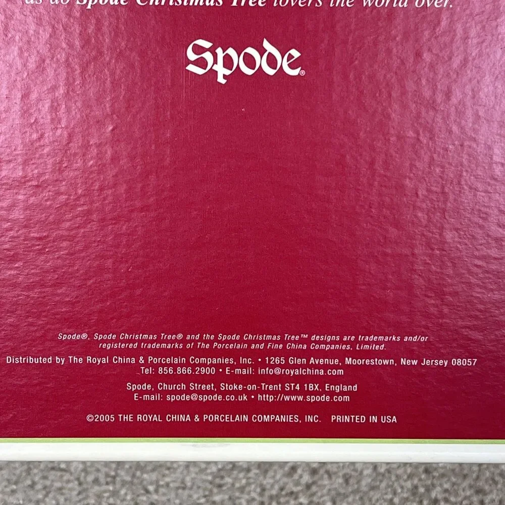 Spode new box